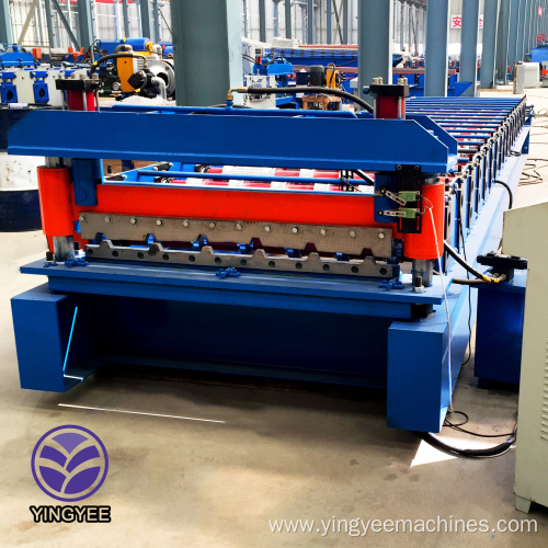 IBR roof sheet tile roll forming machine